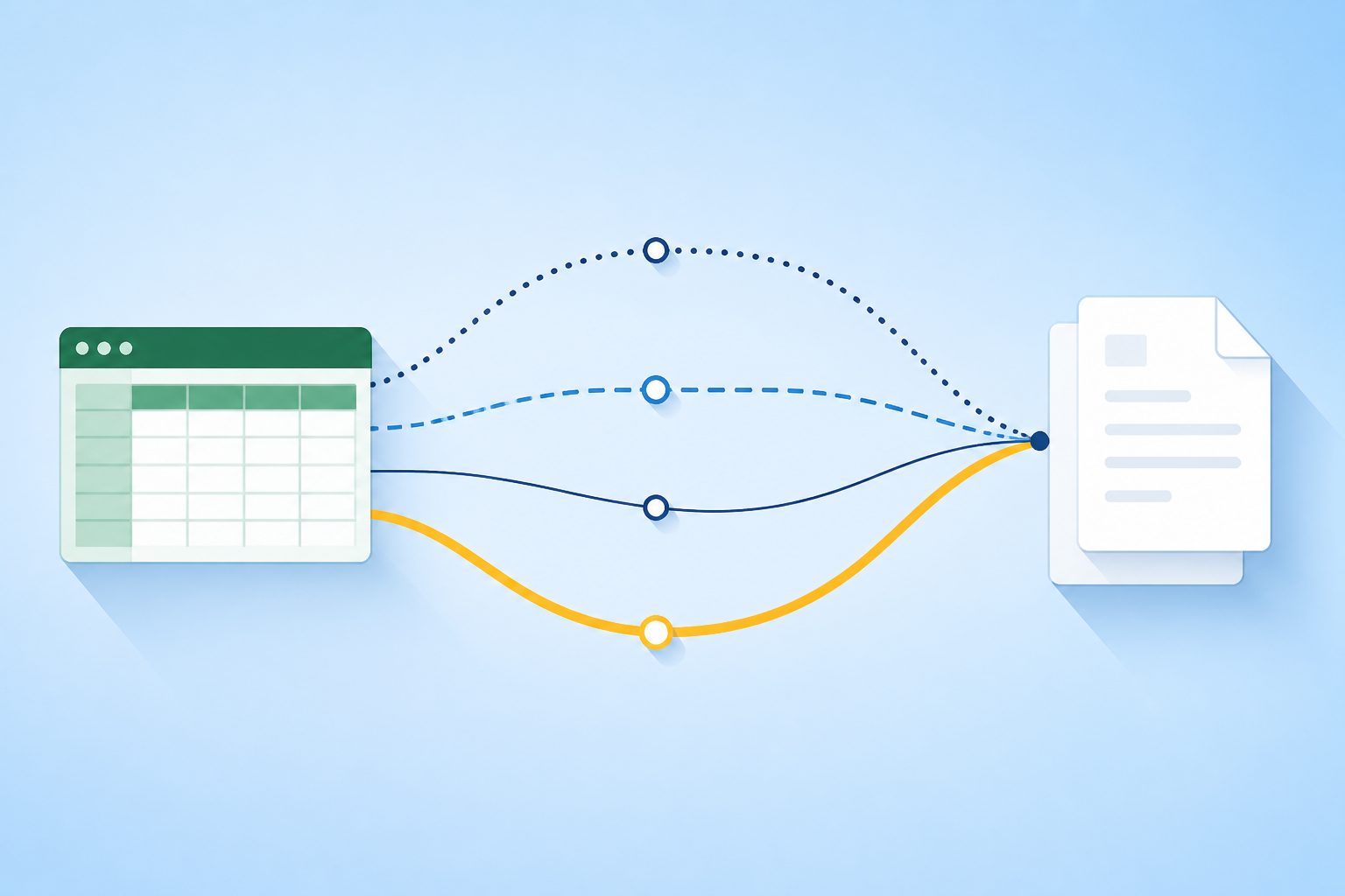 Как перенести данные из Excel в Word: 4 способа и когда какой подходит